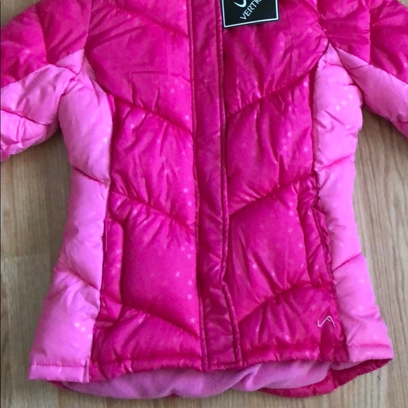 New hot pink puffer jacket - Picture 3 of 4